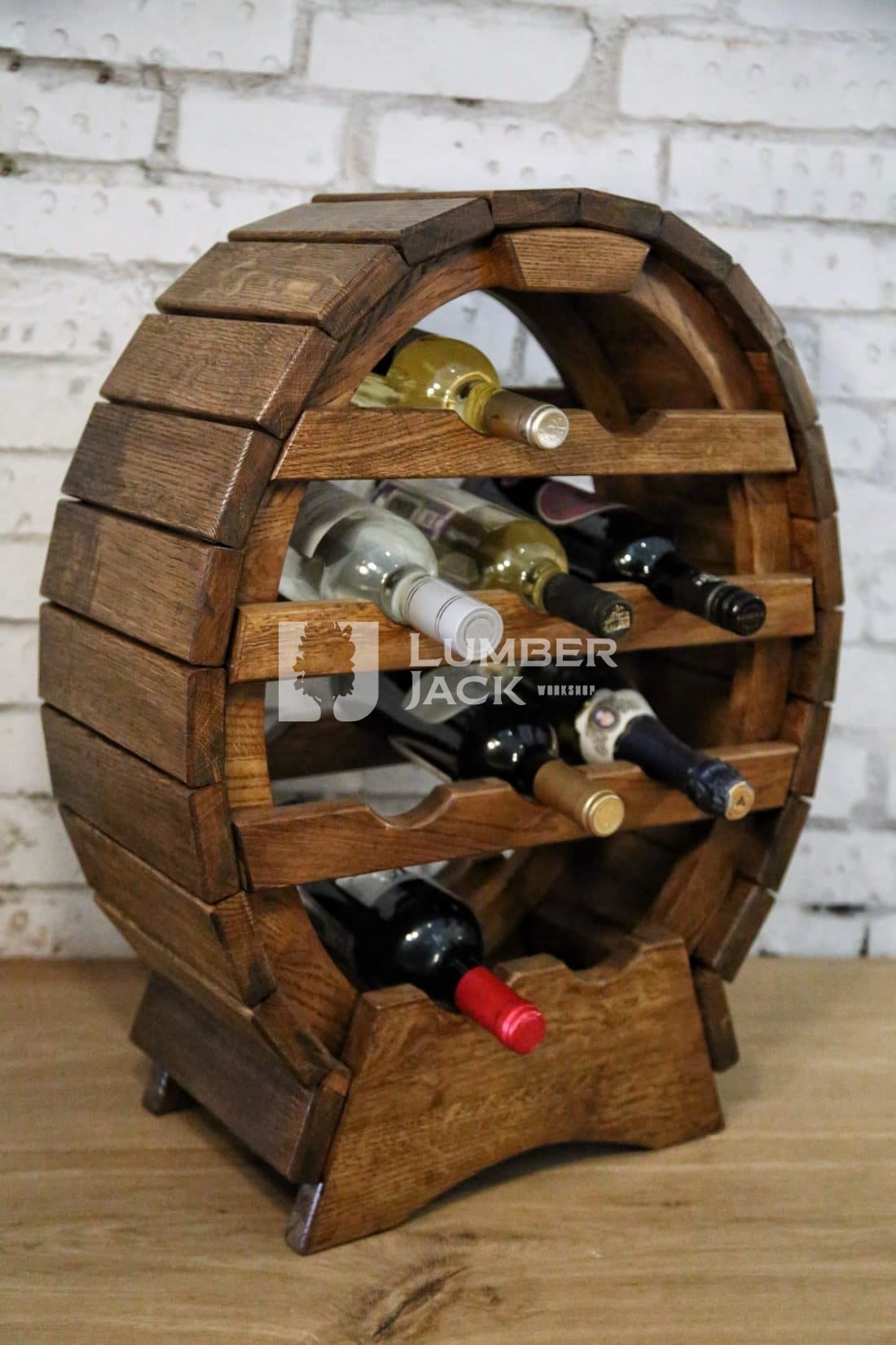 Полка для вина ГРЕНАДА | Lumber Jack Спб