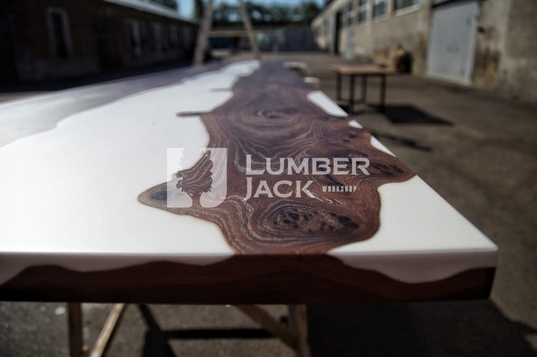 Купить стол-реку из слэба в Спб | Lumber Jack Spb