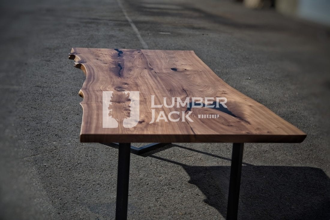Стол из слэба карагача в Спб | Lumber Jack Spb
