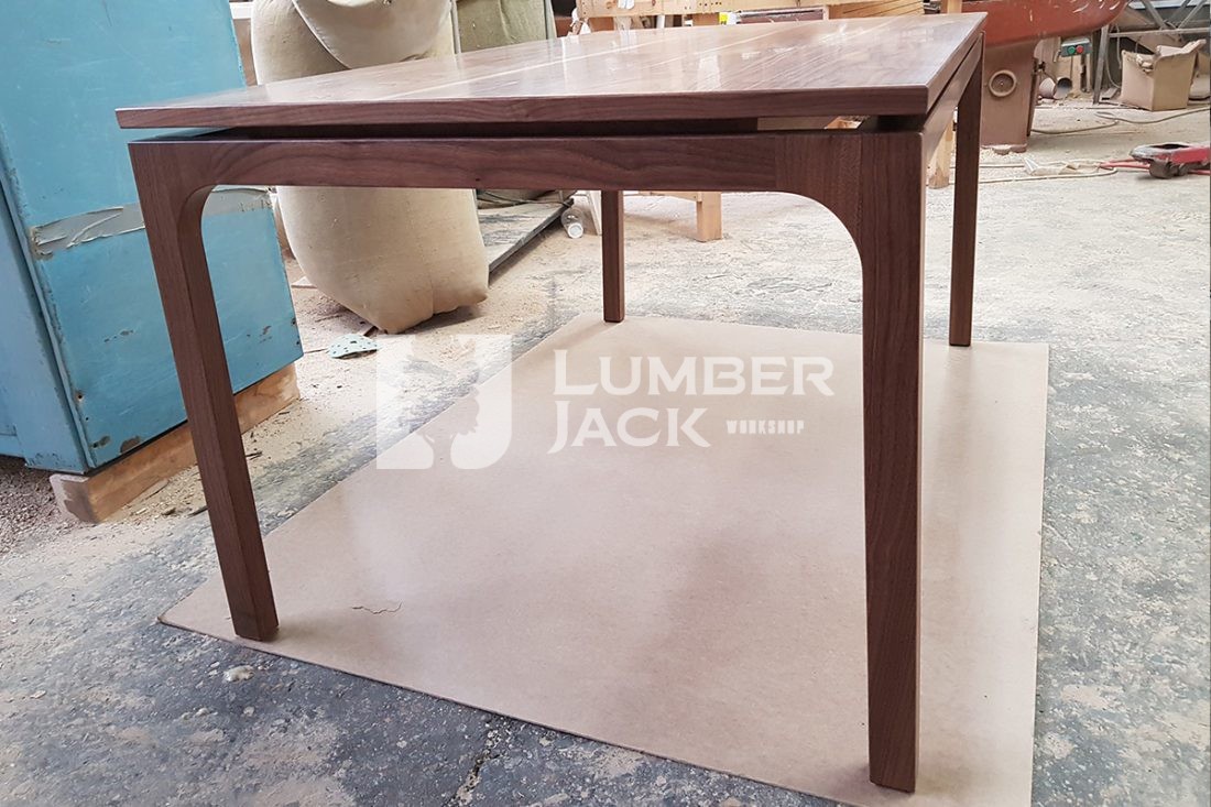 Деревянный стол из ореха американского | Lumber Jack Спб