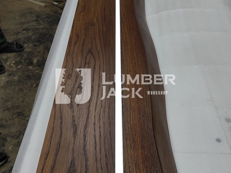 Полка из слэба с подсветкой | Lumber Jack СПб