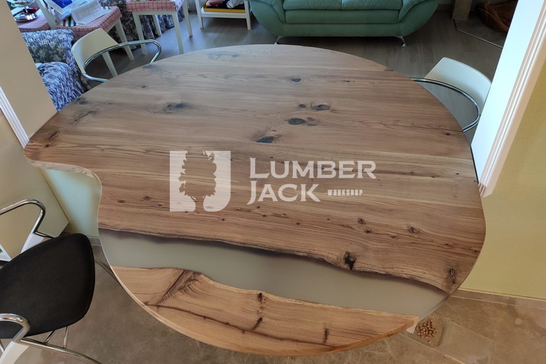Кухонный стол с полимером | Купить в СПб | Lumber-jack
