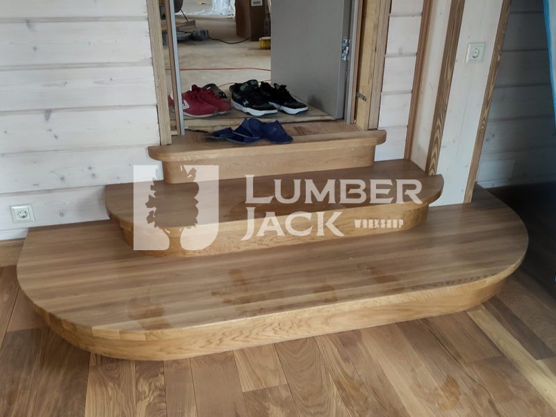 Ступени из массива | Lumber Jack