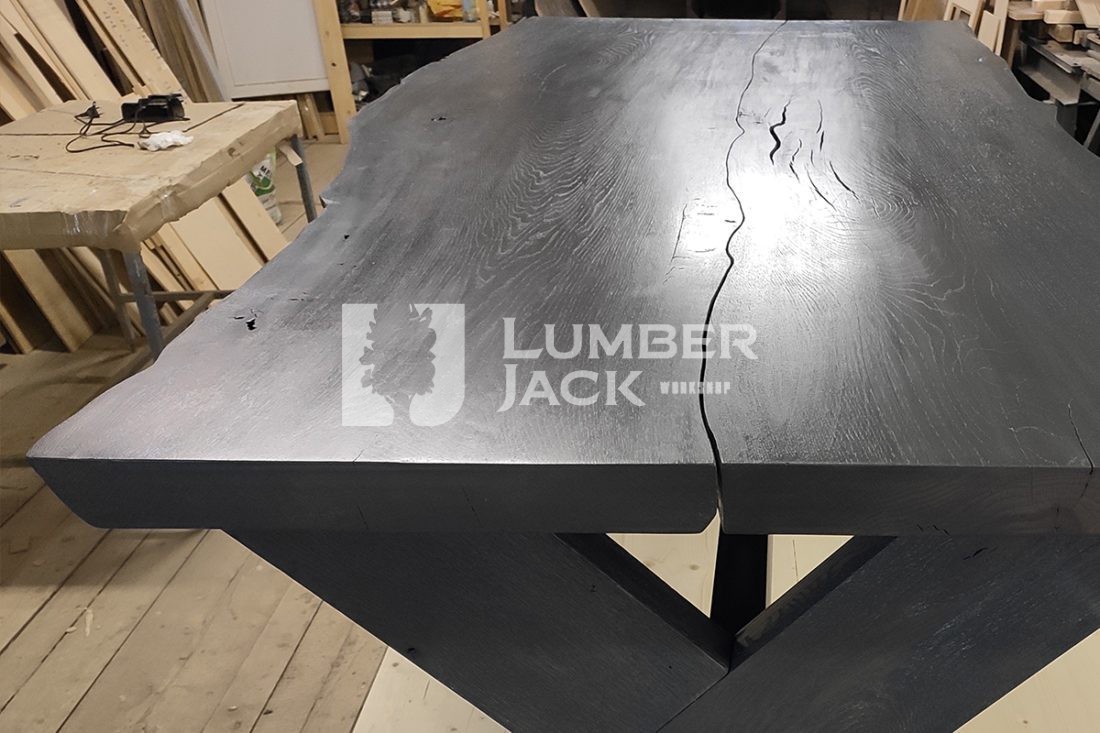 Большой стол из слэба | Столы на заказ в СПб Lumber Jack