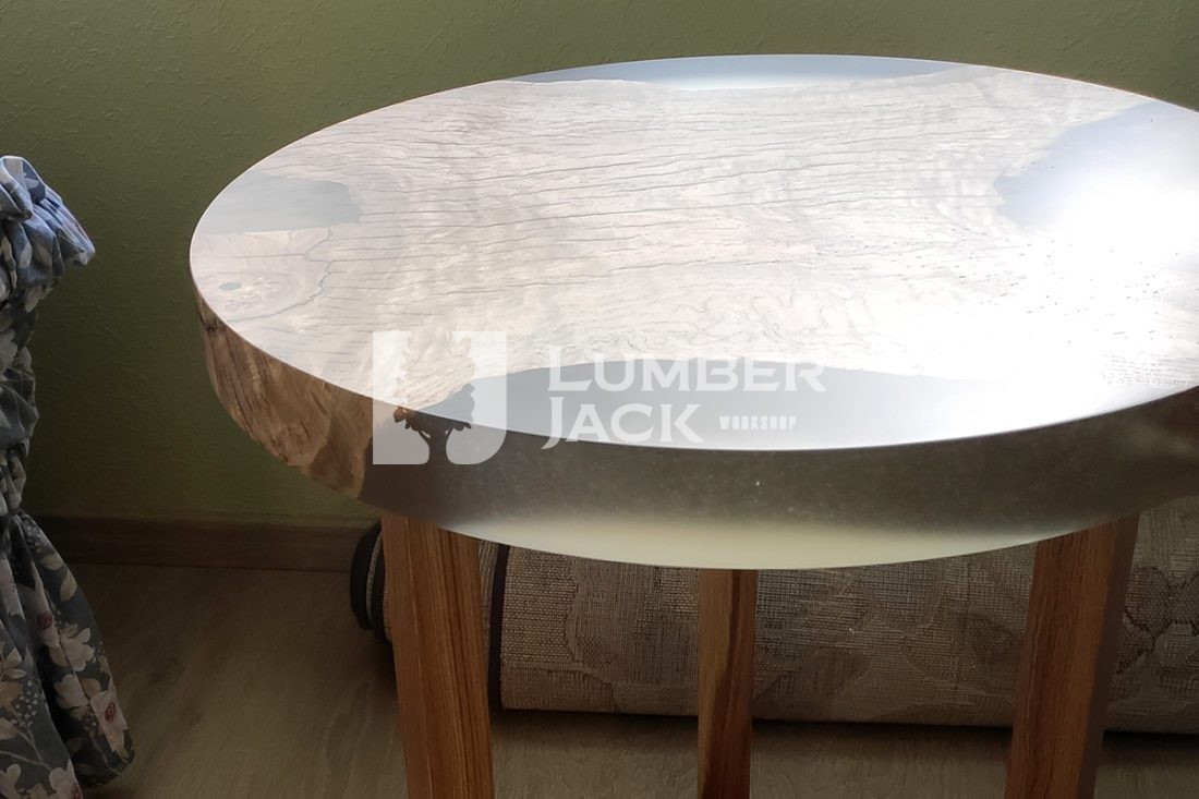 Круглый придиванный столик | Столы на заказ в СПб Lumber Jack