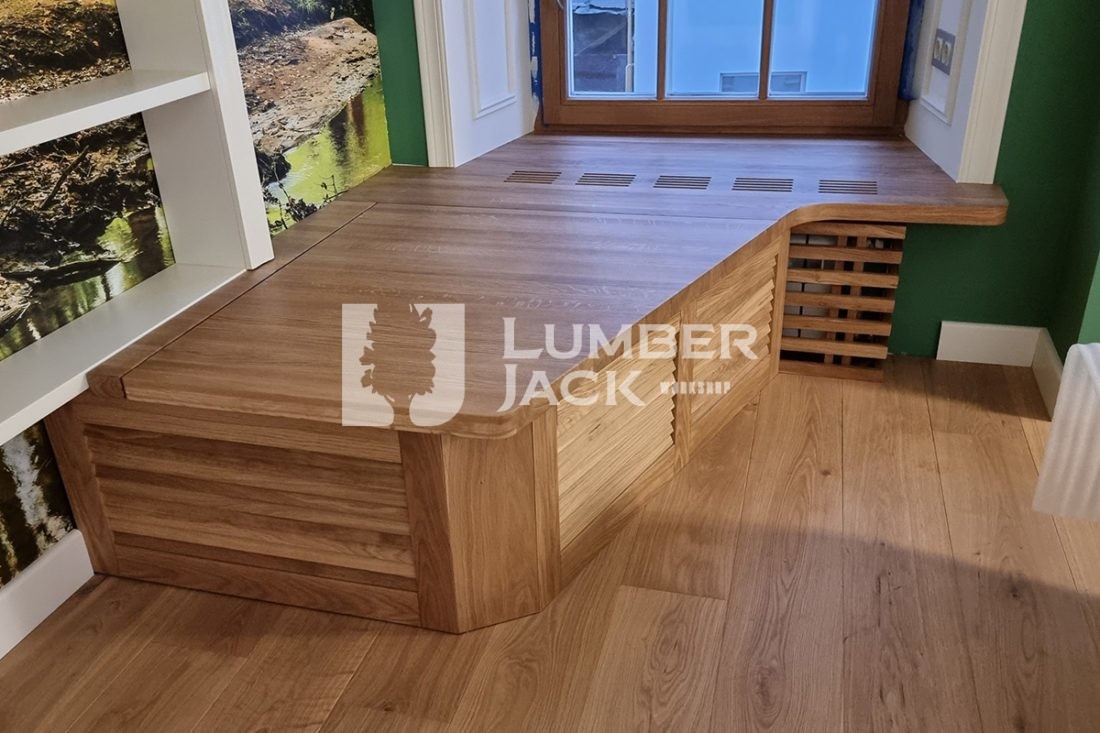 Подоконник из дерева | Интерьер "под ключ" в СПб Lumber Jack